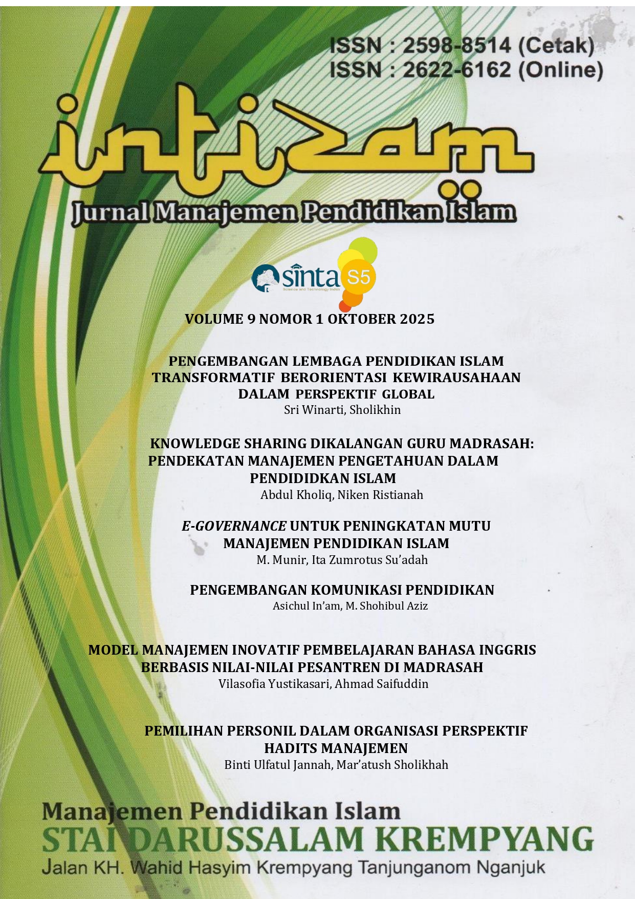 					View Vol. 9 No. 1 (2025): OKTOBER 2025
				